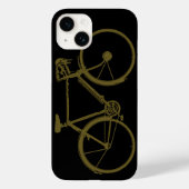 Eenvoudige fiets, fietser Case-Mate iPhone case (Achterkant)