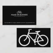 eenvoudige fiets visitekaartje (Voorkant / Achterkant)