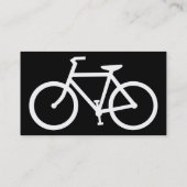 eenvoudige fiets visitekaartje (Achterkant)