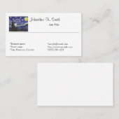 Eenvoudige, fijne, persoonlijke visitekaartjes (Voorkant / Achterkant)