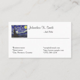 Eenvoudige, fijne, persoonlijke visitekaartjes