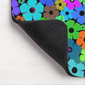 Eenvoudige Floral achtergrond Muismat (Hoek)