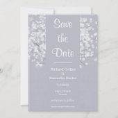Eenvoudige Floral Bouquet Wedding Save the Date (Voorkant)