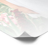 Eenvoudige Floral-LGBT Gegaaureerde paren welkomst Poster (Hoek)