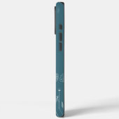 Eenvoudige Floral Nana Aangepaste Titel Case-Mate iPhone Case (Achterkant / Links)