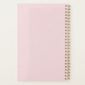 Eenvoudige Floral Planner (Achterkant)