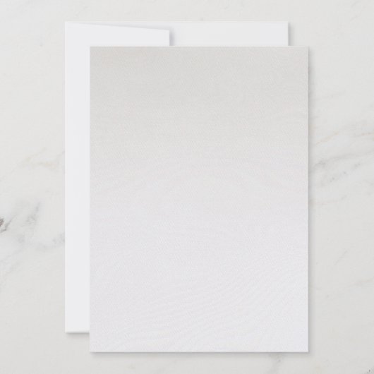 Eenvoudige Floral QR Code Bruids Douche Uitnodigin Kaart (Achterkant)