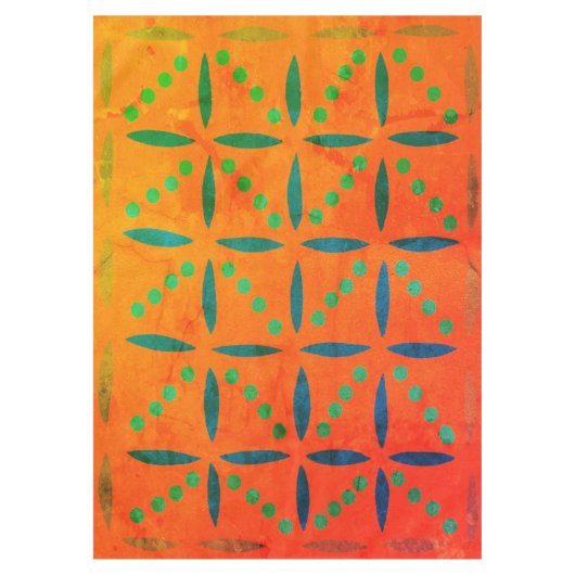 Eenvoudige Floral Tablecloth Tafelkleed (Voorkant)