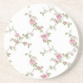 Eenvoudige Floral Zandsteen Onderzetter (Voorkant)