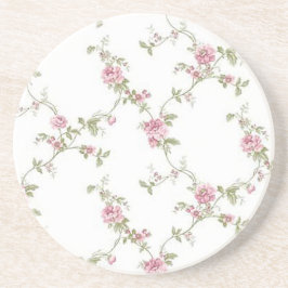 Eenvoudige Floral Zandsteen Onderzetter