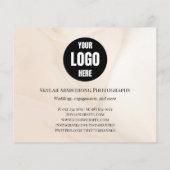 Eenvoudige Flyer voor Fotografen (Achterkant)