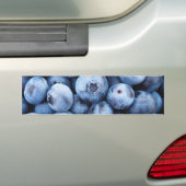 Eenvoudige Foodie Blueberry Patroon Bumpersticker (Op auto)