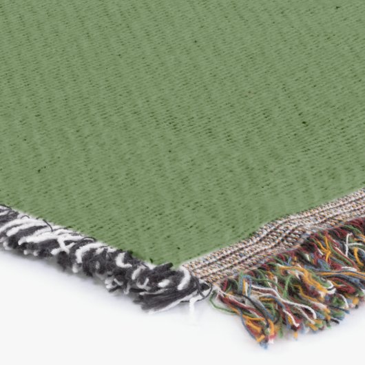 Eenvoudige Forest Green Authority® katoen Deken (Hoek)