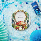 Eenvoudige Forest Mushroom Verjaardag Papieren Bordje (Feest)