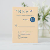 Eenvoudige formele classificatie b;ue en white bru kaart (Staand voorkant)