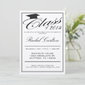 Eenvoudige formele uitnodiging tot het vieren van  (Staand voorkant)