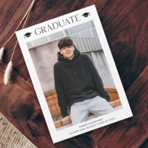 Eenvoudige foto afstuderen