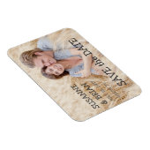 EENVOUDIGE FOTO BEWAAR DE DATUM | LAND MAGNEET (Rechterzijde)