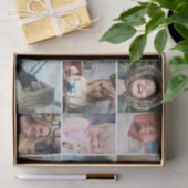 Eenvoudige foto Collage 12 Pics Tissuepapier (Geschenk)