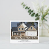 Eenvoudige foto Decom de zalen te bewegen Aankondigingskaart (Staand voorkant)