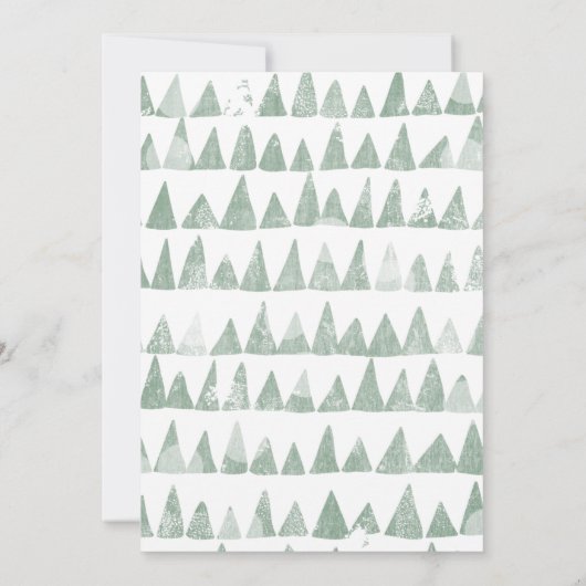 Eenvoudige foto en Typografie Weddenschap Save The Date (Achterkant)