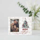 Eenvoudige foto familie Merry Alles Feestdagen Kaa (Staand voorkant)