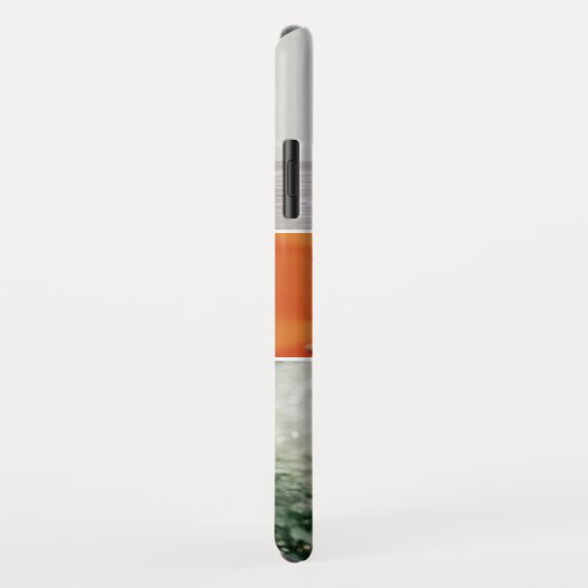 Eenvoudige foto-inkoldermonogram Case-Mate iPhone case (Achterkant/rechts)