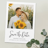 Eenvoudige foto Magnetic Save the Dates