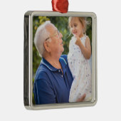 Eenvoudige foto metalen ornament (Rechts)