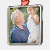 Eenvoudige foto metalen ornament (Links)