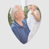 Eenvoudige foto ornament (voorkant)