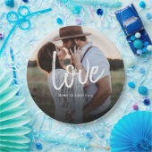 Eenvoudige foto papieren bordje (Feest)