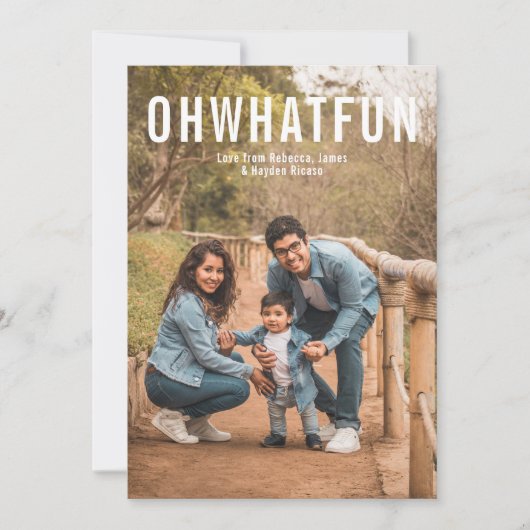 Eenvoudige foto, prettig kerstfeest. feestdagenkaart (Voorkant)