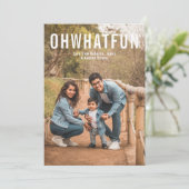 Eenvoudige foto, prettig kerstfeest. feestdagenkaart (Staand voorkant)