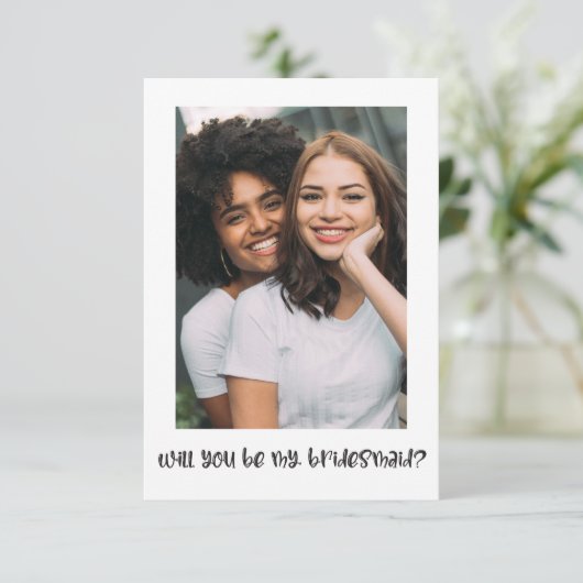 Eenvoudige foto-tekst: Mijn briefkaart (Staand voorkant)