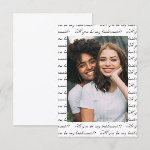 Eenvoudige foto-tekst: Mijn briefkaart