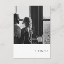 Eenvoudige foto thema bruiloft details