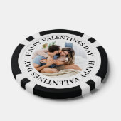 Eenvoudige foto Valentijnsdag pokerfiches Poker Chips (Enkel)