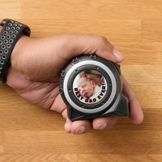 Eenvoudige foto van beste vader ooit rolmaat (Huis)