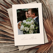 Eenvoudige foto van Peach en Gold Love en Bedankt