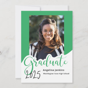 Eenvoudige foto Whimsical Green 2025 Aankondiging