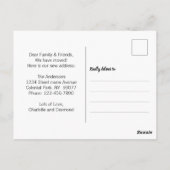 Eenvoudige Foto Wij hebben manuscriptverandering v Briefkaart (Achterkant)