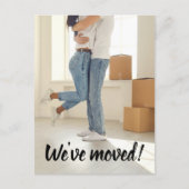 Eenvoudige Foto Wij hebben manuscriptverandering v Briefkaart (Voorkant)