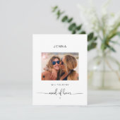 Eenvoudige foto "Zal je mijn eerbewijs zijn" (Staand voorkant)