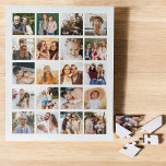 Eenvoudige Fotocollage 20 Afbeelding Gepersonalise Legpuzzel<br><div class="desc">Leg uw dierbare herinneringen vast met deze eenvoudige fotocollage-Afbeelding gepersonaliseerde puzzel. Met ruimte voor uw favoriete foto's, deze puzzel creëer een prachtige visuele weergave van uw speciale momenten. Personaliseer het met uw eigen afbeeldingen om een uniek geschenk te maken voor vrienden, familie of zelfs uzelf. Perfect voor verjaardagen, jubilea, of...</div>