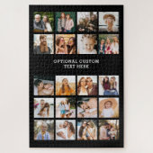 Eenvoudige Fotocollage 20 Afbeelding Gepersonalise Legpuzzel (Verticaal)