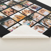 Eenvoudige Fotocollage 20 Afbeelding Gepersonalise Sherpa Deken (3/4)