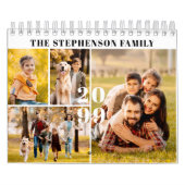 Eenvoudige fotocollage 5 per Maand Douane Kalender (Hoes)