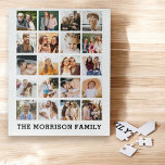 Eenvoudige Fotocollage Gepersonaliseerde Instagram Legpuzzel<br><div class="desc">Leg uw dierbare herinneringen vast met deze eenvoudige fotocollage-Afbeelding gepersonaliseerde puzzel. Met ruimte voor uw favoriete foto's, deze puzzel creëer een prachtige visuele weergave van uw speciale momenten. Personaliseer het met uw eigen afbeeldingen om een uniek geschenk te maken voor vrienden, familie of zelfs uzelf. Perfect voor verjaardagen, jubilea, of...</div>