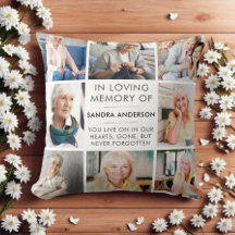 Eenvoudige fotocollage in liefhebbend geheugen